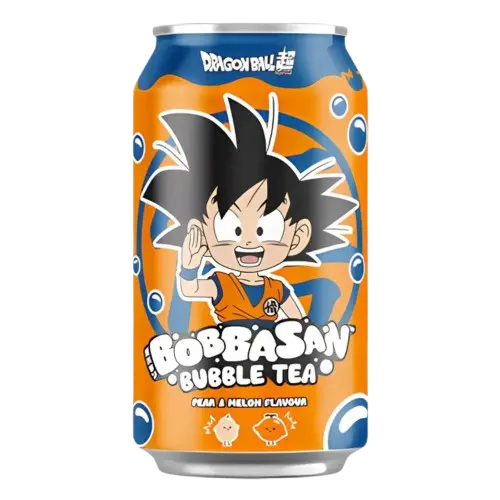 Bubble Tea Bobbasan - Dragon Ball Z Goku - Pêche Melon
